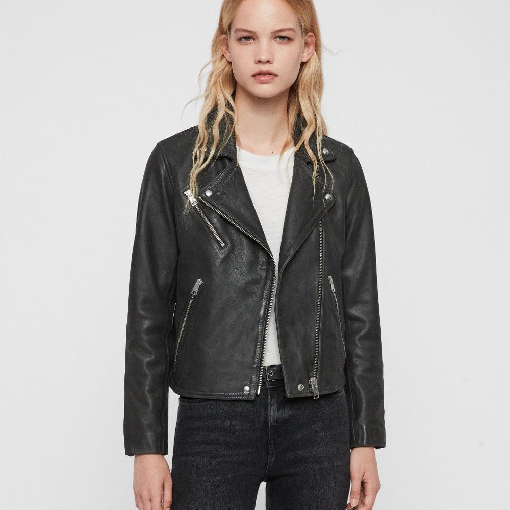 All Saints Arden Leather Jacket
